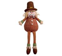 HoveeLuty Scarecrow Decor Adorable Fall Stuffed Animals with Cheerful Face Tabletop Thanksgiving Decorations for Fall Holiday Party Decor Plushies Scarecrows for Outside Figurines