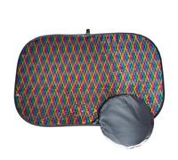 HoveeLuty Sensory Wall Panel for Kids 40x27'' Flipping Sequin Wall Sensory Educational and Relaxing for Calming, Relieving, Focusing and Coordination Training Mat