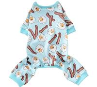 HoveeLuty Small Dog Pajamas Comfort Cute Four-Legged Onesie Puppy Pajamas Moisture Wicking Puppy Clothes for Home Indoor Small Dog Pjs for Dogs Pjs