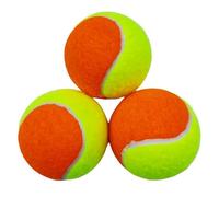 HoveeLuty Soft Tennis Balls for Kids3PCS Tennis Balls, Soft Yellow and Orange for Kids Dogs Beginners Practice Low Compression Stage Gifts Kids Orange