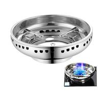 HoveeLuty Stove Pan Support Stainless Steel double Design Wok Stand for Gas Hob Windproof and Gather Fire Stove Pan Stands for Gas Stove Accessory