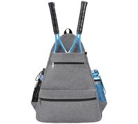 HoveeLuty Tennis Bag for Women Men, Large Tennis Backpack with Shoe Compartment to Hold Racket, Pickleball Paddles, Badminton Racquet, Balls Bags for Women Backpack Racket Bag