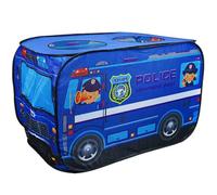 HoveeLuty up Tent for Kids, Foldable Oxford Cloth Police Car Tent with 3 Openings, 44x26x30 Inch Large up Play, Play House for Toddlers, Boys and Girls Gifts Car Tents Fire Truck