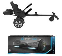 Hover-1 Axle H1-AXL-BLK Hoverboard & Falcon-1 Hoverboard Buggy Attachment Bundle - Black, Black