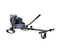 Hover-Pro HOVERKART - Go Kart Adjustable Hoverkart Seat For Self Balancing Scooters - Fits All Hover Board Sizes - 6.5", 8" and 10" (Black Vortex)