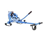 Hover-Pro HOVERKART - Go Kart Adjustable Hoverkart Seat For Self Balancing Scooters - Fits All Hover Board Sizes - 6.5", 8" and 10" (Blue Vortex)