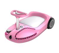 Hover-Pro Kids Electric Go Kart Wiggle Ride On Car with Bluetooth Speaker Disco LED Lights 100W Strong Motor for Indoor and Outdoor Sports 3 Adjustable Speeds Portable Scooter For Kids Ages 4-7