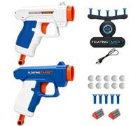 Hover Shooting Games Toy, Nerf Gun Target Set with Auto Reset Targets, Floating Ball & Foam Dart Blaster, Indoor Outdoor Shooting Game for Kids Ages 6+