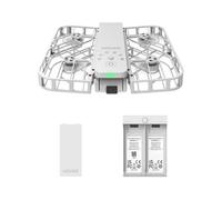HOVERAir X1 Drone with Camera, Self-Flying Camera Drone with Follow Me Mode, Foldable Mini Drone with HDR Video Capture, Palm Takeoff, Intelligent Flight Paths, Hands-Free Control White (Combo)