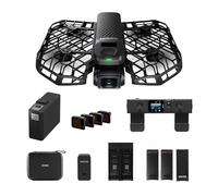 HOVERAir X1 PRO 4K Action Flying Camera, Foldable Drone with Camera with 26Mph Follow Speed, 15+ Fully Automatic Flight Modes, Fly Anywhere with OmniTerrain, SmoothCapture 2.0(Skiing Combo&Battery)
