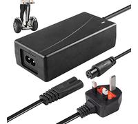 Hoverboard Charger, CJBIN 42V 2A Electric Scooter Charger, Hoverboard Char-ger UK 3 Pin, Scooter Char-ger Adapter for Electric Self-Balancing Scoo-ter, Segway Hover-board, Two Wheel Drifting Board