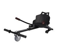 Hoverkart Frame Go Cart for Hoverboard Accessories, Hover Cart Balance Scooter Seat Adjustable Length for 6.5 8 10inch Segway, Graffiti Galaxy Flame Camo (Black)