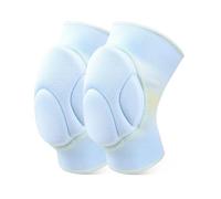 Hovershoes 1 Pair Protective Knee Pads Knee Protector Thick Sponge Anti-Slip Collision Avoidance Knee Sleeve for Men Women Teen Girls Boys Dance Volleyball Football Yoga Tennis Cycling Jogging