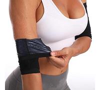 Hovershoes Arm Trimmers for Women 1 Pair Sauna Sweat Arm Shaper Bands Adjustable Arm Trainer Sleeves for Sports Workout Sauna Suit