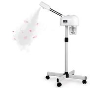 Hovinke Stand Facial Steamer Professional with Hot Mist Fucntion Ionic Ozone Facial Steamer On Wheels for Home Use & Spa Salon Skin Cleasning