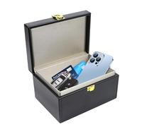 Hovom Faraday Box, 6.70"×4.84"×3.74" RFID Box for Car Keys, Keyless Entry Faraday Key Fob Protector, Anti-Theft Key Signal Blocking Shielding Cage for Cars Security, Car Accessories