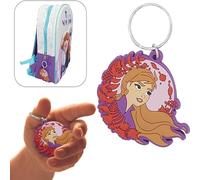 HOVUK Disney Frozen Rubber Keychain - Cute Elsa, Anna, Olaf Icon Key Ring for Kids, Action Figure Key Holder, Party Bag Fillers, Birthday Favors, Thank You Gifts, Accessories