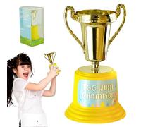 HOVUK Easter Trophy for Hunting Game Champions, Prize for Egg Hunters, Easter Trophy Cup for Kids Easter Egg Hunt Relay Race, Size-12.5cm