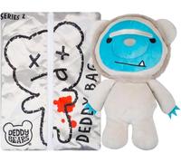 HOVUK Frostbite 30cm Halloween Plush Bear - Winter Monster Soft Toy, Series 2 Stuffed Animal in Body Zip Bag, Collectible Spooky Gift & Décor