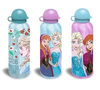 HOVUK Frozen Kids Water Bottle 500ml - 1x Random Colour Aluminium Water Bottle| Canteen Drinking Bottle for School Kids Girls 3+Years