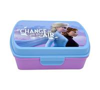HOVUK Frozen Lunch Box 16cm, Plastic Food Container for Kids, BPA Free and Microwave Safe Without Lid Sandwich Box for School and Traveling, Best Gift for Girls 3+ Years