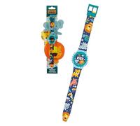 HOVUK Into The Jungle Kids Watch for Boy 29cm - Plastic Toddler Wrist Watch for Xmas Party Favor, Animal Digital Watch with Flexible Bands 3+Years