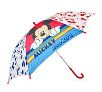 HOVUK Mickey Mouse Classic Umbrella for Boys, 100cm Arc Size Windproof, Reinforced Canopy, Polyester Material 8 Panels Handle Umbrella