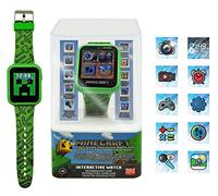 HOVUK Minecraft Smart Watch for Kids- Touchscreen Interactive Smartwatch 22cm | Games, Alarm Clock, Camera Kids Watch for Boys Birthday Gifts 6-12Y