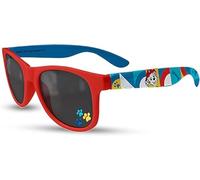 HOVUK Paw Patrol Sunglasses 13cm, Plastic Red Frame with Blue Arms, Lightweight and Comfortable Fit, UV Protection Glasses, Summer Accessories Gift for Kids 3+Years