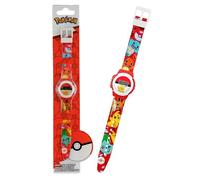 HOVUK Pokemon Digital Wrist Watch 29cm - Boys Watch for Birthday, Children Watches with Flexible Bands for Party Favor, Cartoon Watches for Christmas Holiday 3+Years