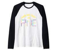 How are You? Jokes, Sarcastic, Funny Saying. Checking in Raglan Baseball Tee