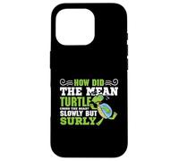 How did the mean turtle - Sea Turtle Case for iPhone 16 Pro