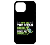 How did the mean turtle - Sea Turtle Case for iPhone 16 Pro Max