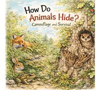 How Do Animals Hide? Camouflage and Survival for Kids: A Fun and Educational Book About Camouflage, Animal Adaptations, and Nature for Kids Ages 4-8 (What, How, Why - Big Questions for Curious Minds)