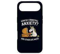 How Do I Uninstall Anxiety & Other Life Hacks Funny Unicorn Case for iPhone Air