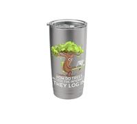 How Do Trees Access The Internet? They Log in Stainless Steel Insulated Tumbler