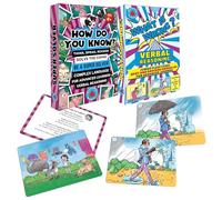 How Do You Know? + “What’s Wrong?” Reasoning Flashcards Combo | Verbal Reasoning, Critical Thinking & Advanced Language Skills for Children | Brainy Bug Resources | ESL | Special Needs Kids