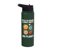 How Do You Organize A Space Party? You Planet Stainless Steel Insulated Water Bottle