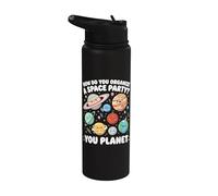 How Do You Organize A Space Party? You Planet Stainless Steel Insulated Water Bottle