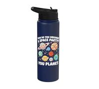 How Do You Organize A Space Party? You Planet Stainless Steel Insulated Water Bottle