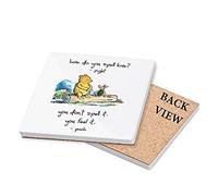 How Do You Spell Love? You Don't Spell It Quotes Birthday Coaster, Tableware, Drinks Coffee-Tea Coaster. (Ceramic Coaster)