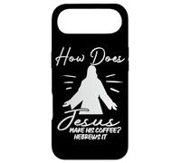 How Does Jesus Make Coffee? Hebrews It Christian Humor Case for iPhone Air