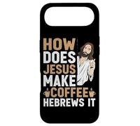 How Does Jesus Make Coffee, Hebrews It Funny Christian Case for iPhone Air