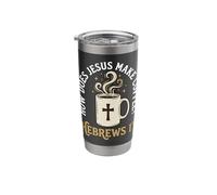 How Does Jesus Make Coffee? Hebrews It Stainless Steel Insulated Tumbler