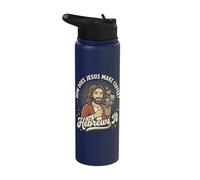How Does Jesus Make Coffee? Hebrews It Stainless Steel Insulated Water Bottle