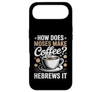 How Does Moses Make Coffee Hebrews It Christian Coffee Lover Case for iPhone Air