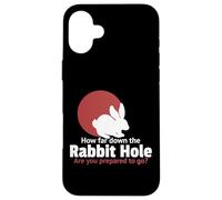How far down the rabbit hole are you prepared to go Case for iPhone 16 Plus