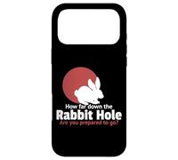 How far down the rabbit hole are you prepared to go Case for iPhone 17 Pro Max