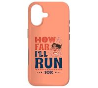 How Far I’ll Run - Empowered Runner 10K Race Case for iPhone 17