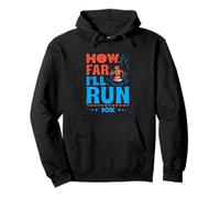 How Far I’ll Run - Empowered Runner 10K Race Pullover Hoodie